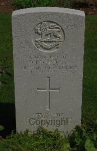 St. Charles De Percy War Cemetery - De Leury, David John